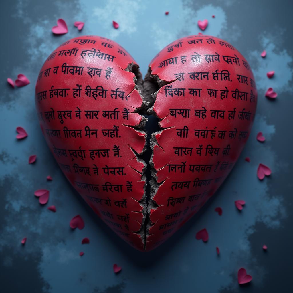 Broken Heart Shayari: Expressing the Pain of Lost Love