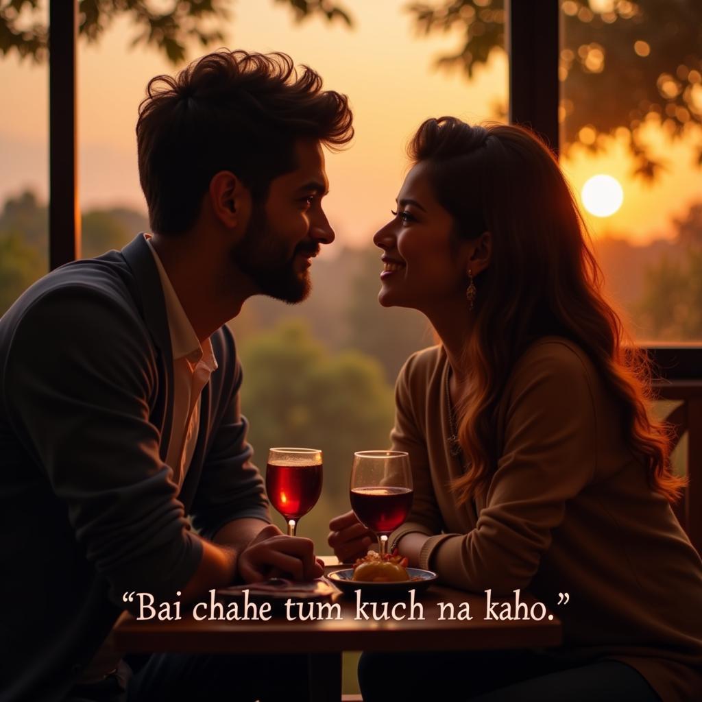 Couple Sharing a Moment of Silent Understanding