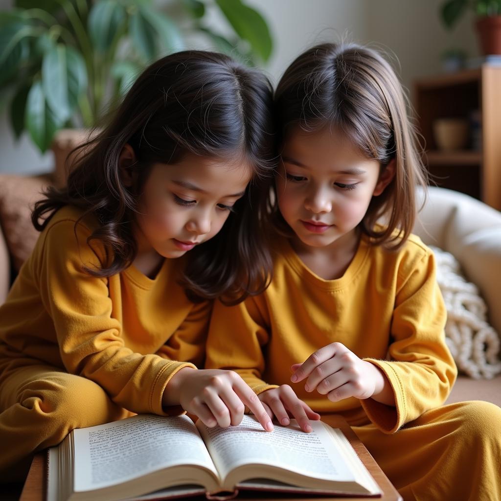 Children Discussing Suvichar Meaning