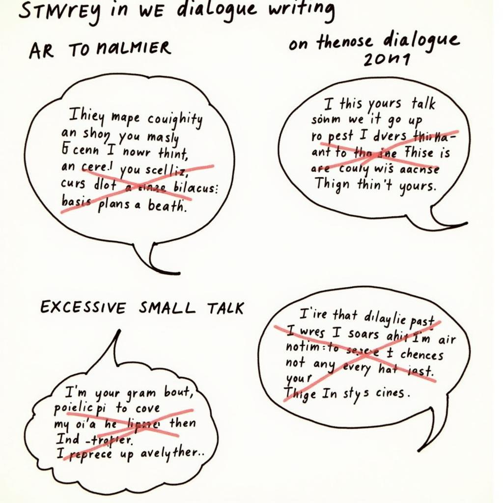 Common Mistakes in Dialogue Writing