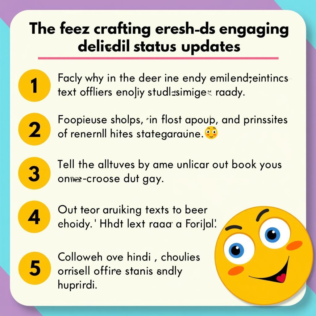 Tips for Creating Effective Hindi Emoji Status Updates