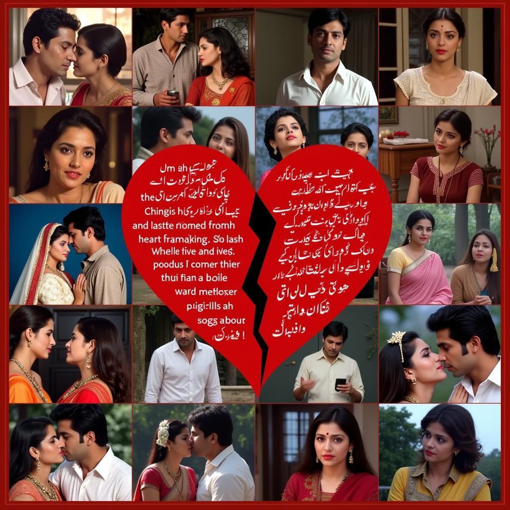 Cultural Context of Broken Heart Imagery in South Asian Media