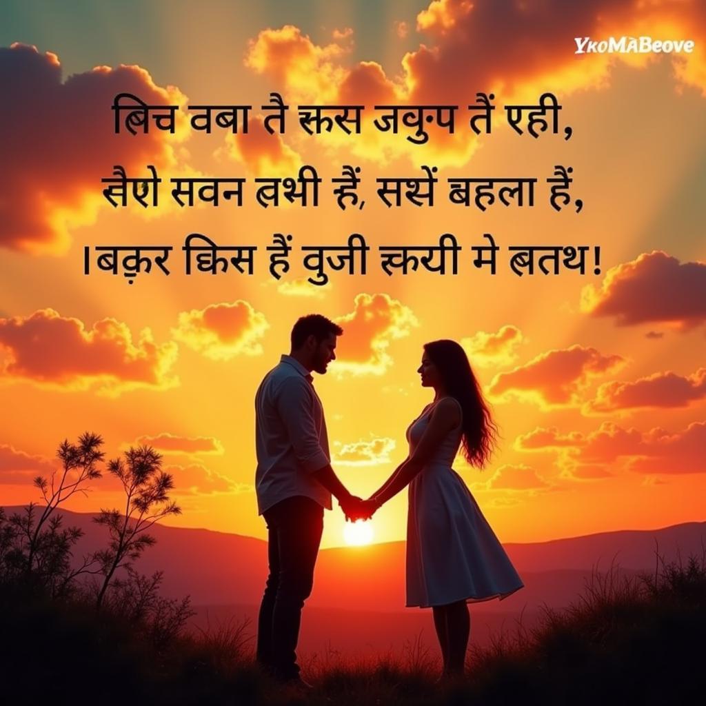 Cute Love Shayari Image for WhatsApp Status