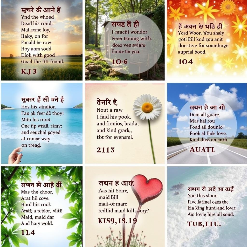 Examples of Imagery in Design Shayari