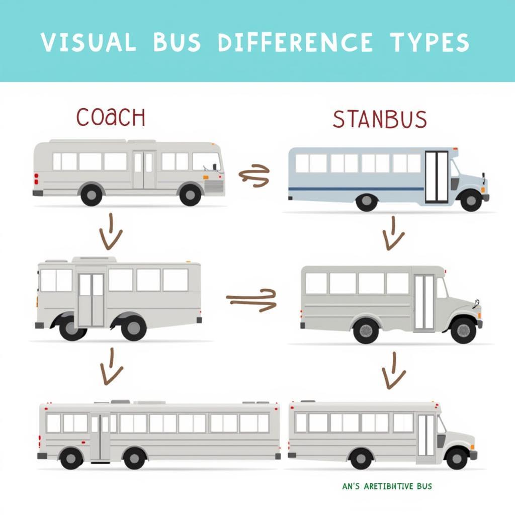 Different Types of Buses: Coach, Minibus, School Bus