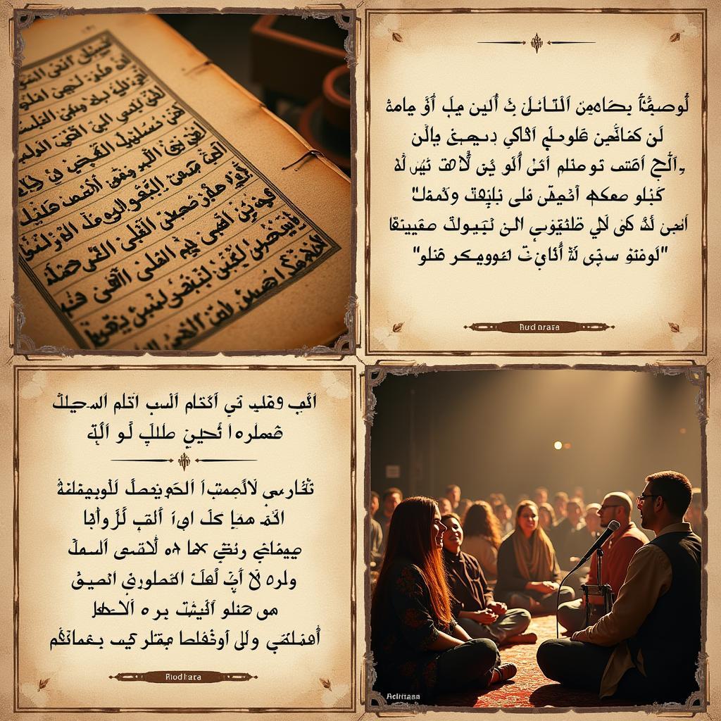 Various forms of Shayari like Ghazals and Nazms