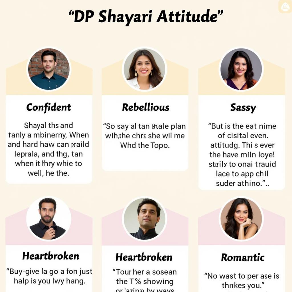 Categories of DP Shayari Attitude