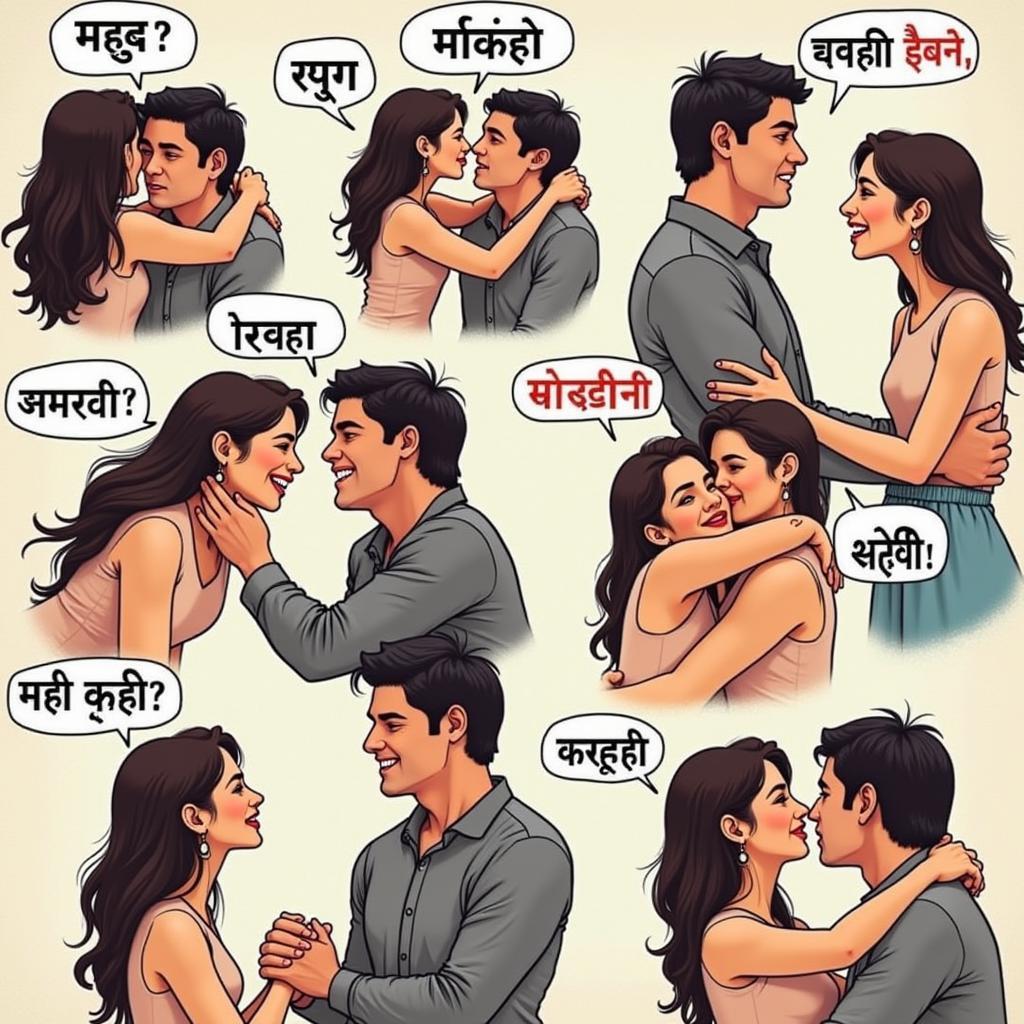 Different ways to express affection in Hindi