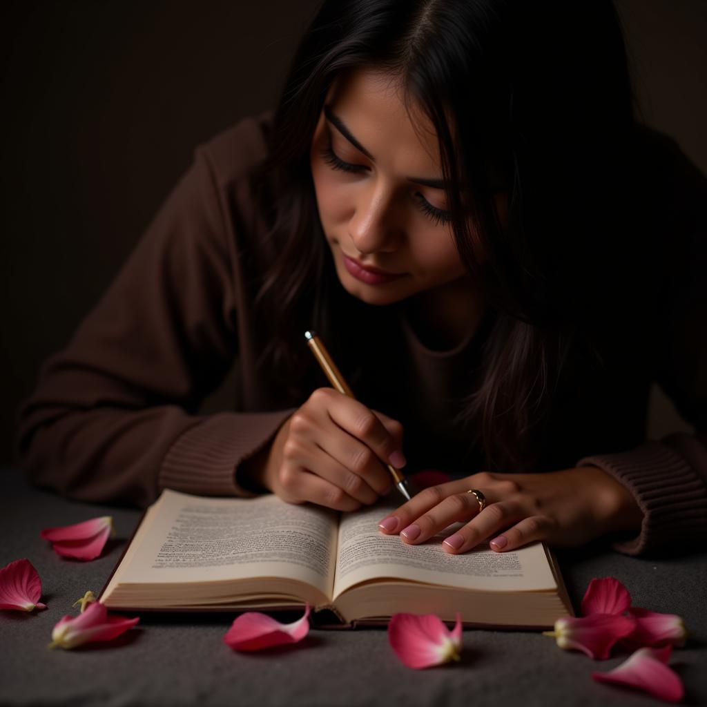 Expressing emotions effectively through shayari