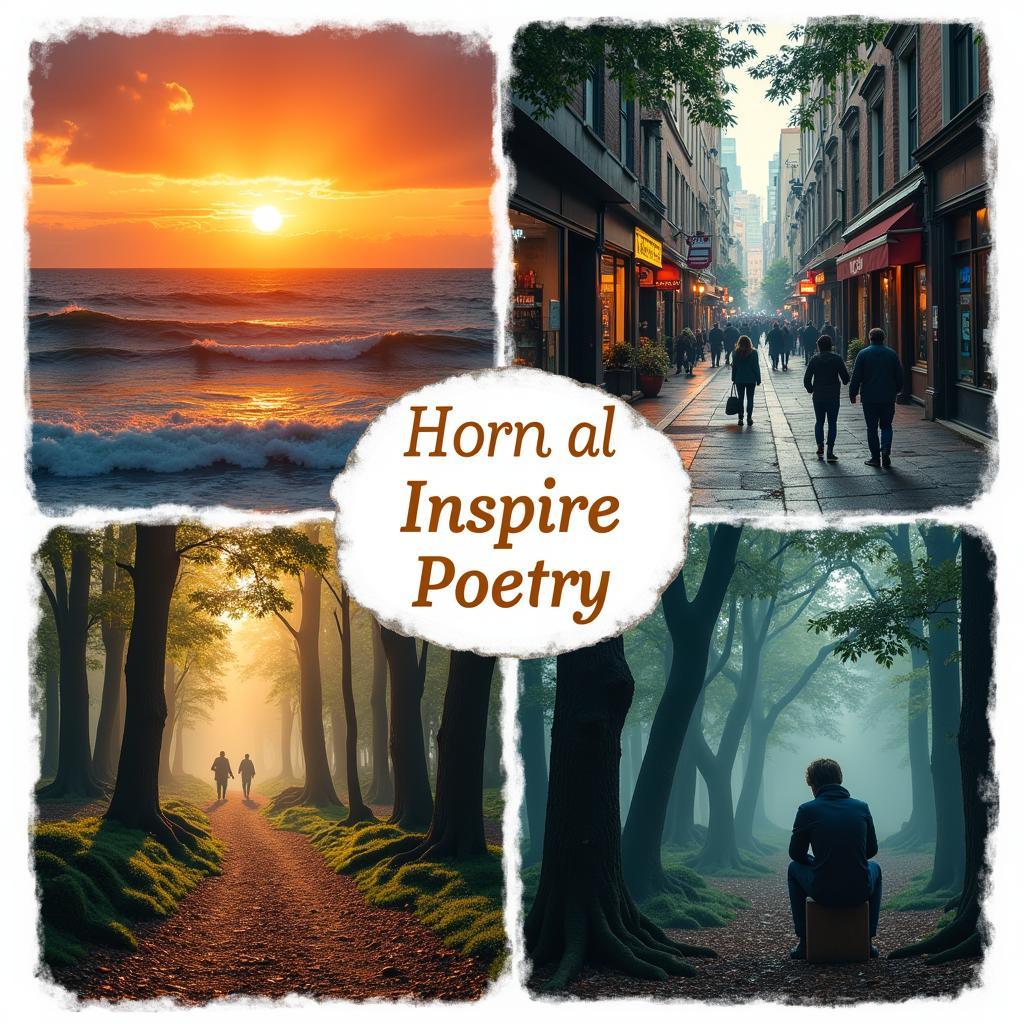 Finding Inspiration for Poetry