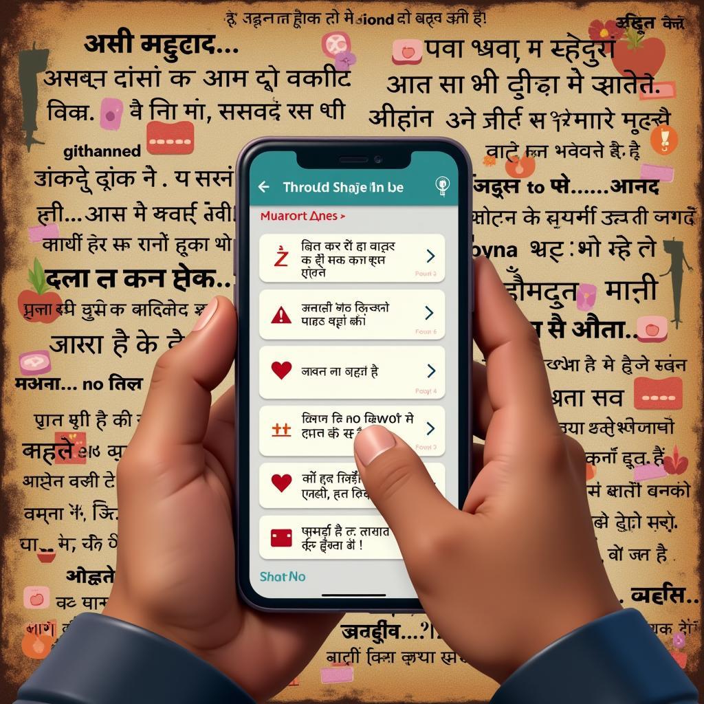 Searching for the Perfect Shayari: A Representation of Online Exploration