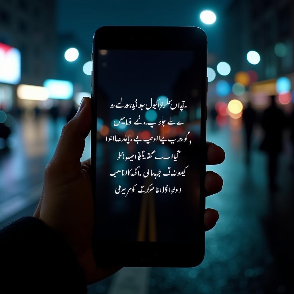 Girl Sad Shayari Phone Wallpaper