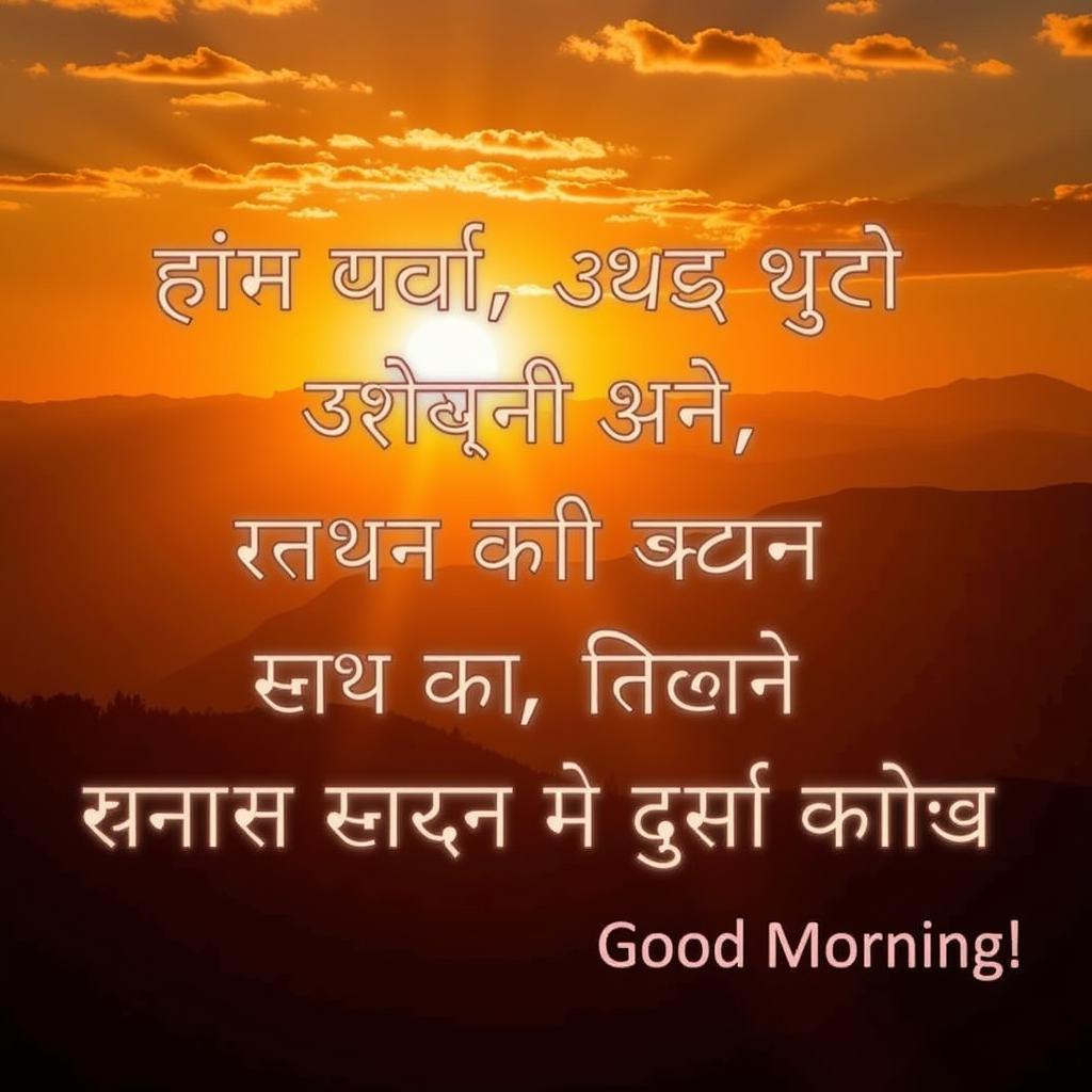 Romantic Good Morning Shayari Image for Girlfriend