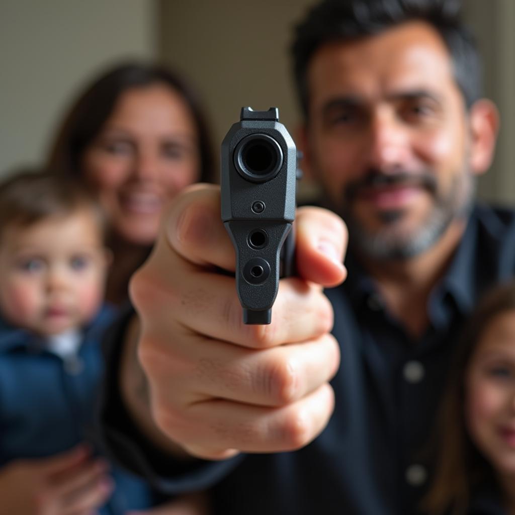 Gun Shayari: Protecting Family and Loved Ones