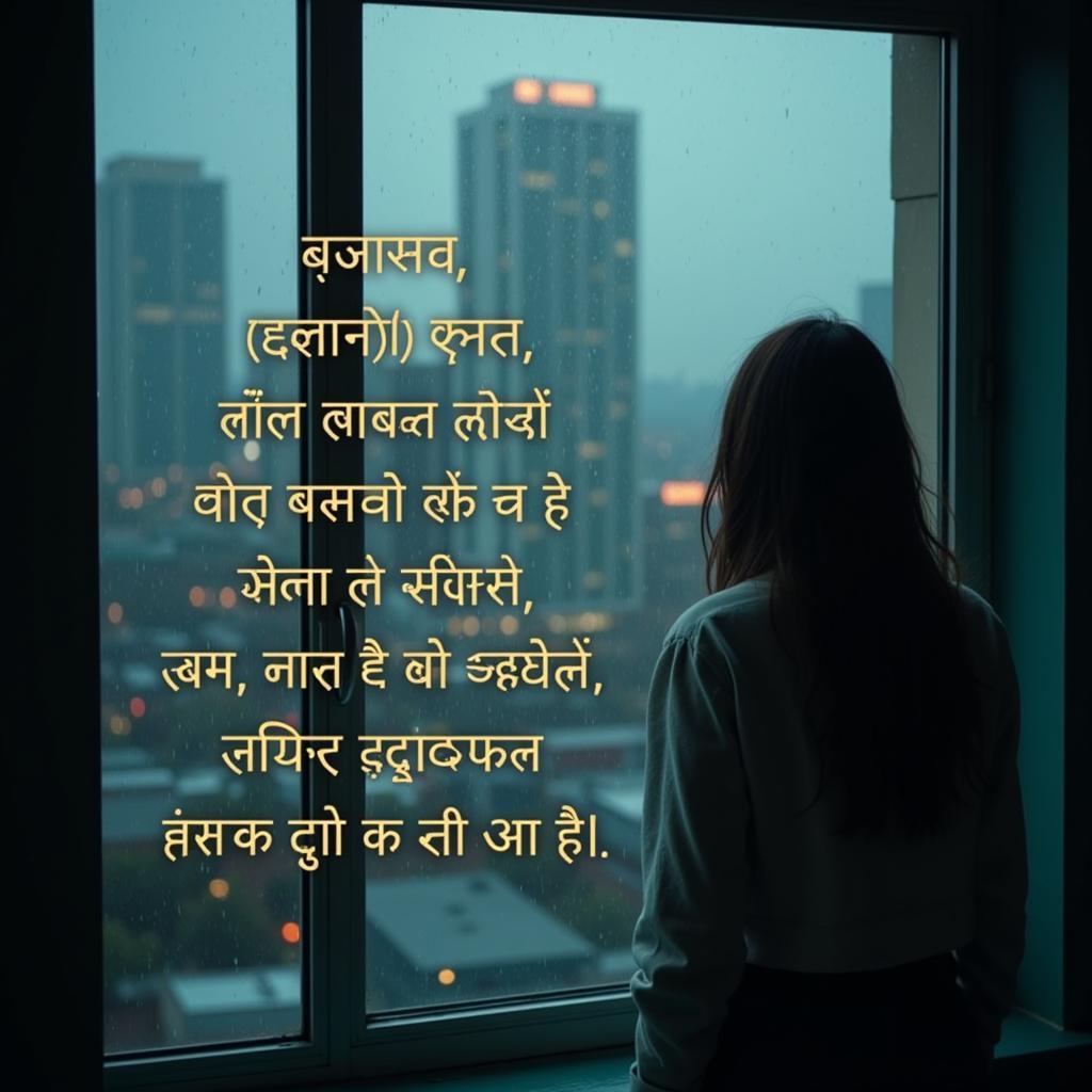 Heartbreak Shayari in Hindi expressing Pain of Separation