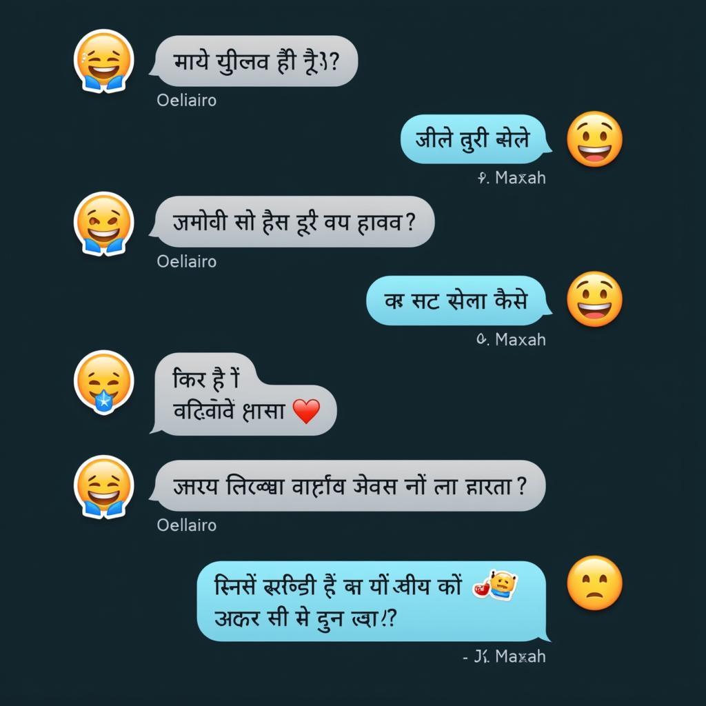 Example of a Hindi Flirting Conversation