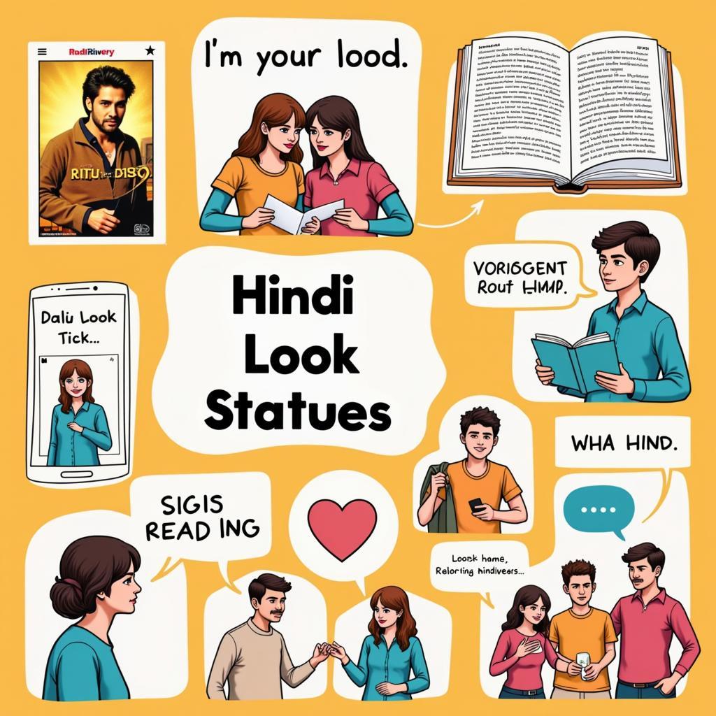 Hindi Look Status Inspiration