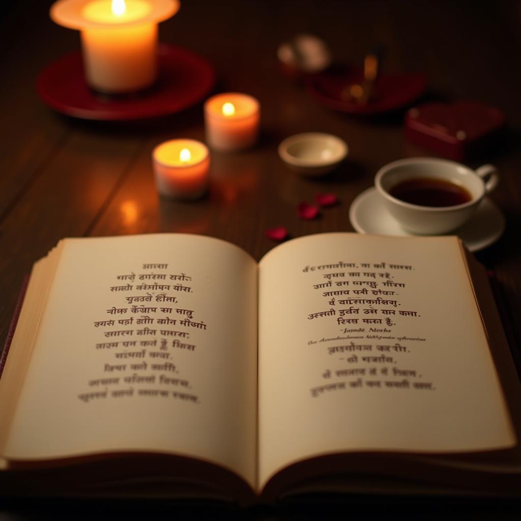 Hindi Love Poetry as Inspiration