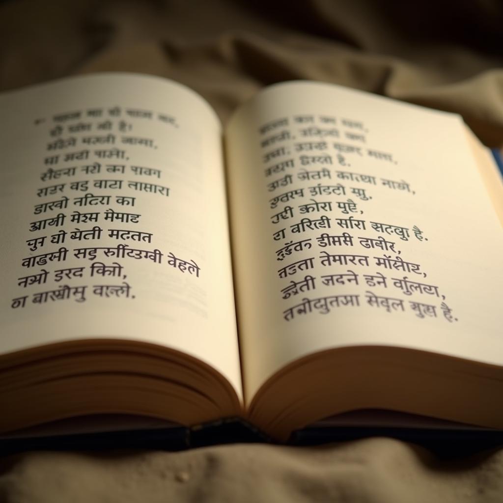 An Open Book of Hindi Love Poetry 