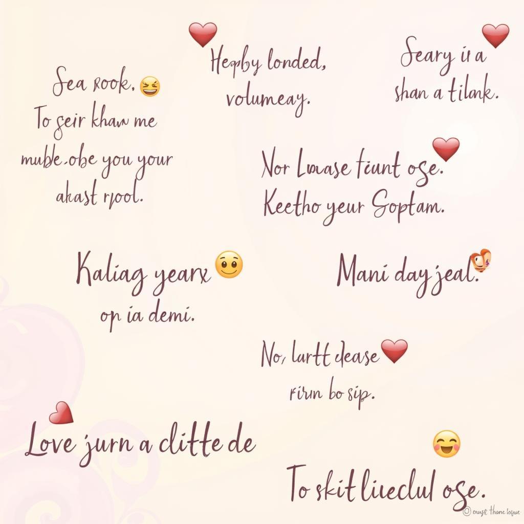 Hindi Love Quotes with Emoji