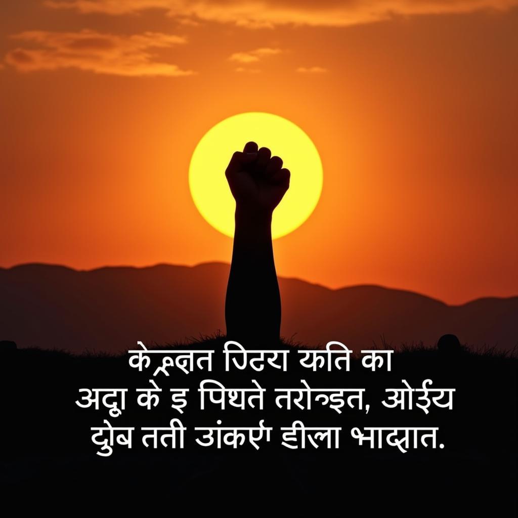 Hindi Shayari about Belief and Strength