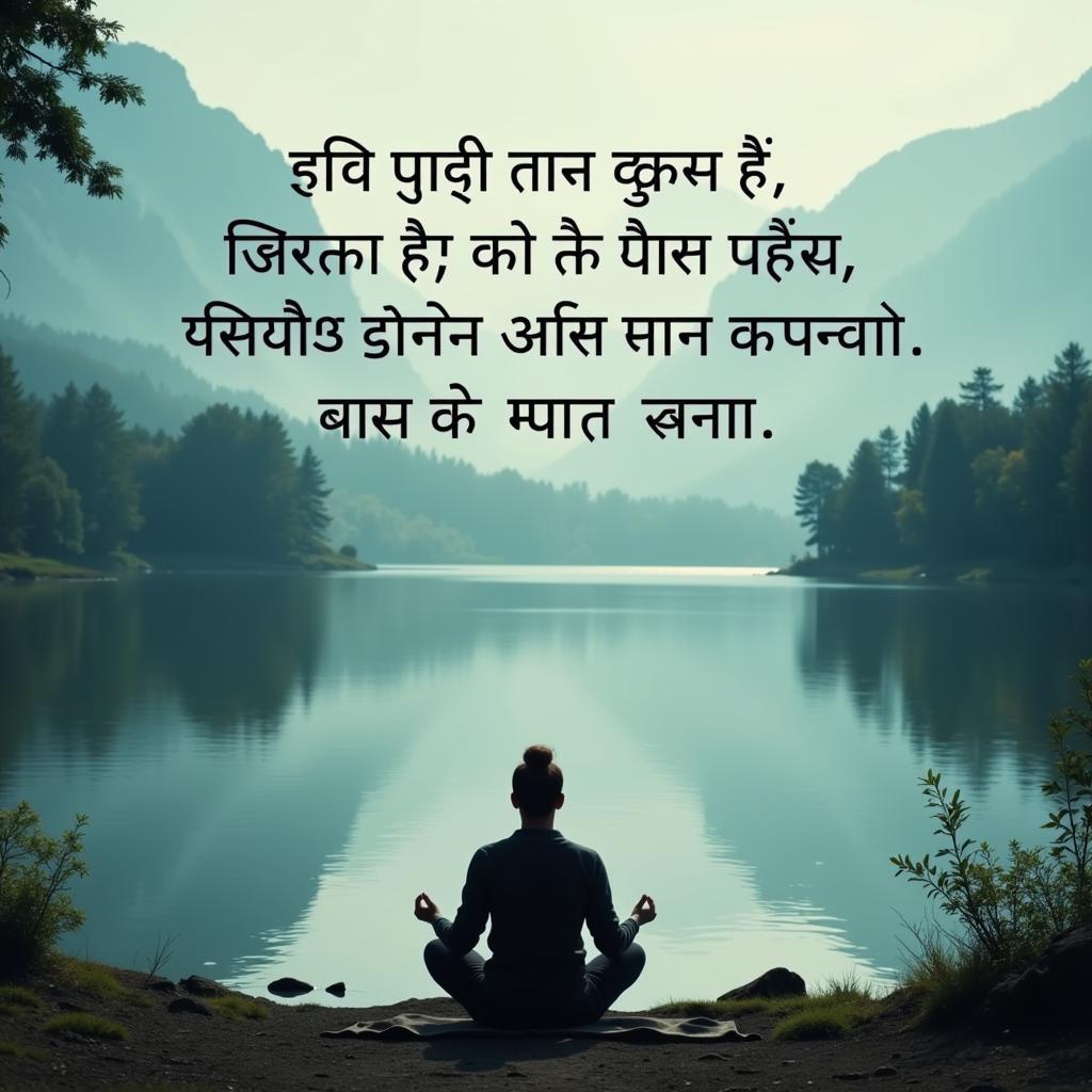 Nature Reflection in Hindi Shayari