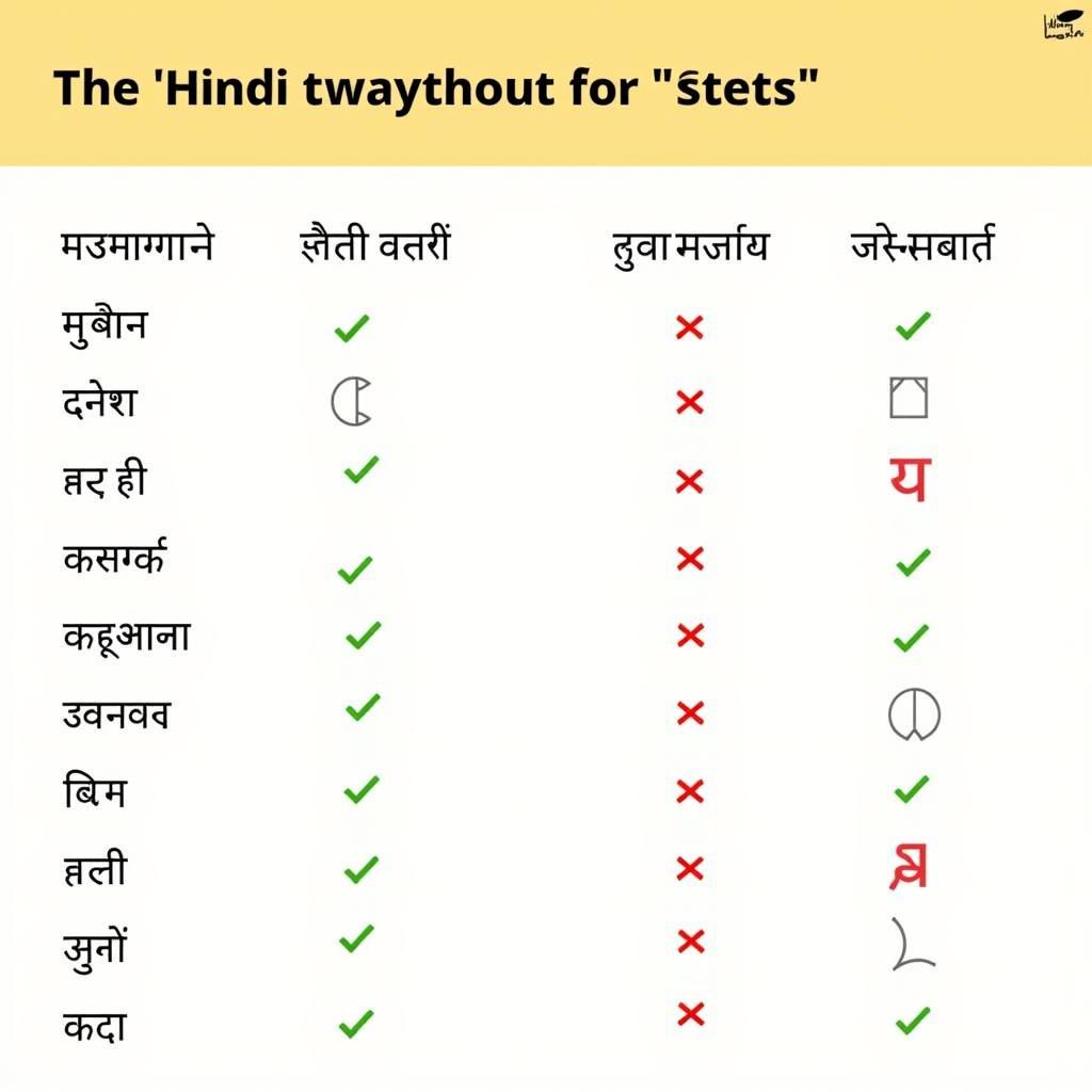 Hindi Translations for Stets