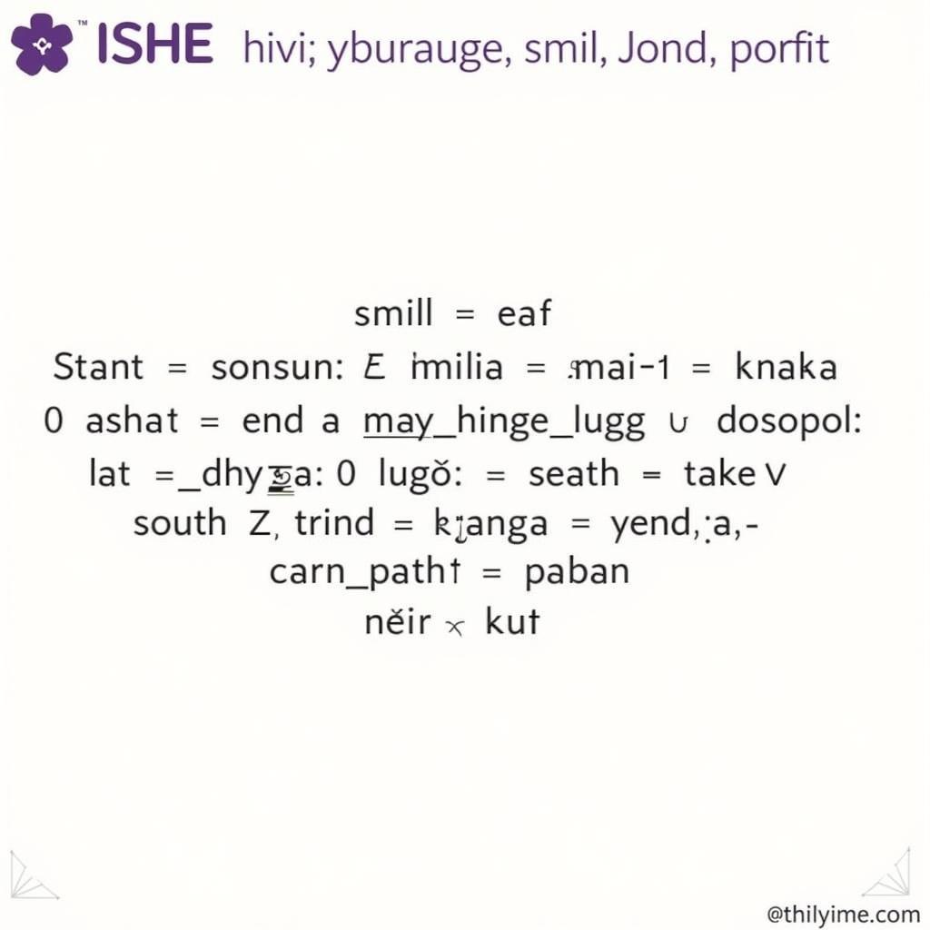 Hindi Words for Smiling