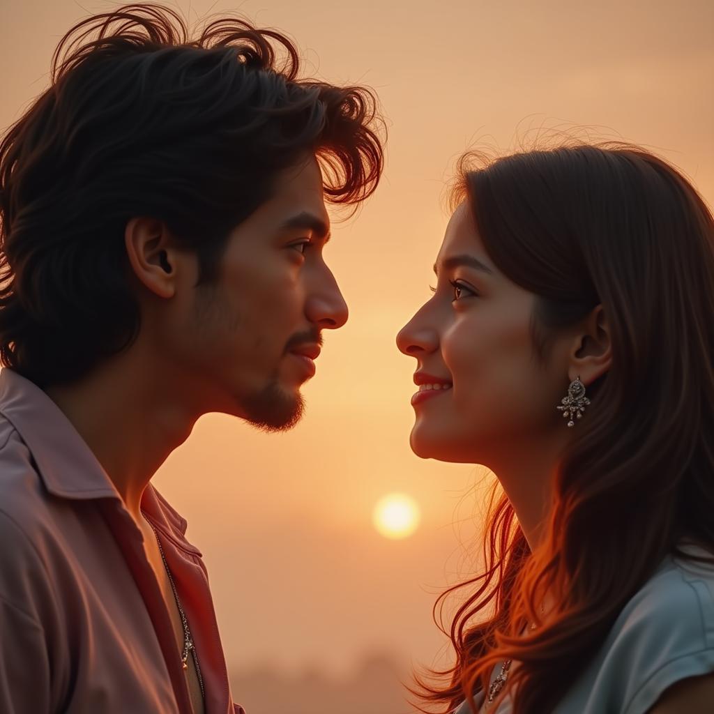 Emotional Connection Depicted in "Hoto Me Aisi Baat" Lyrics