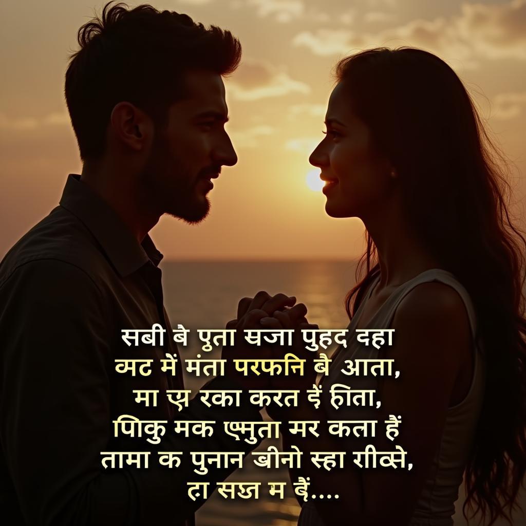 Romantic Shayari between Husband and Wife