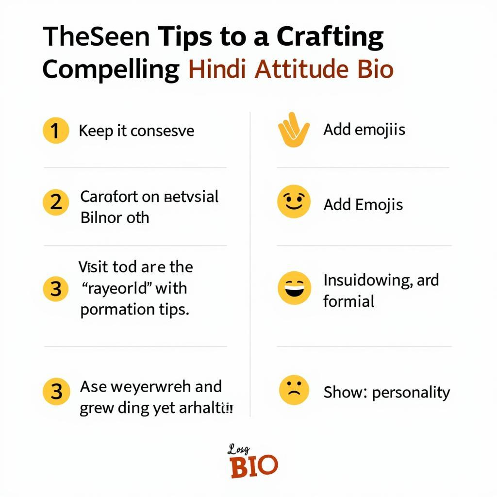 Tips for Creating a Hindi Attitude Bio