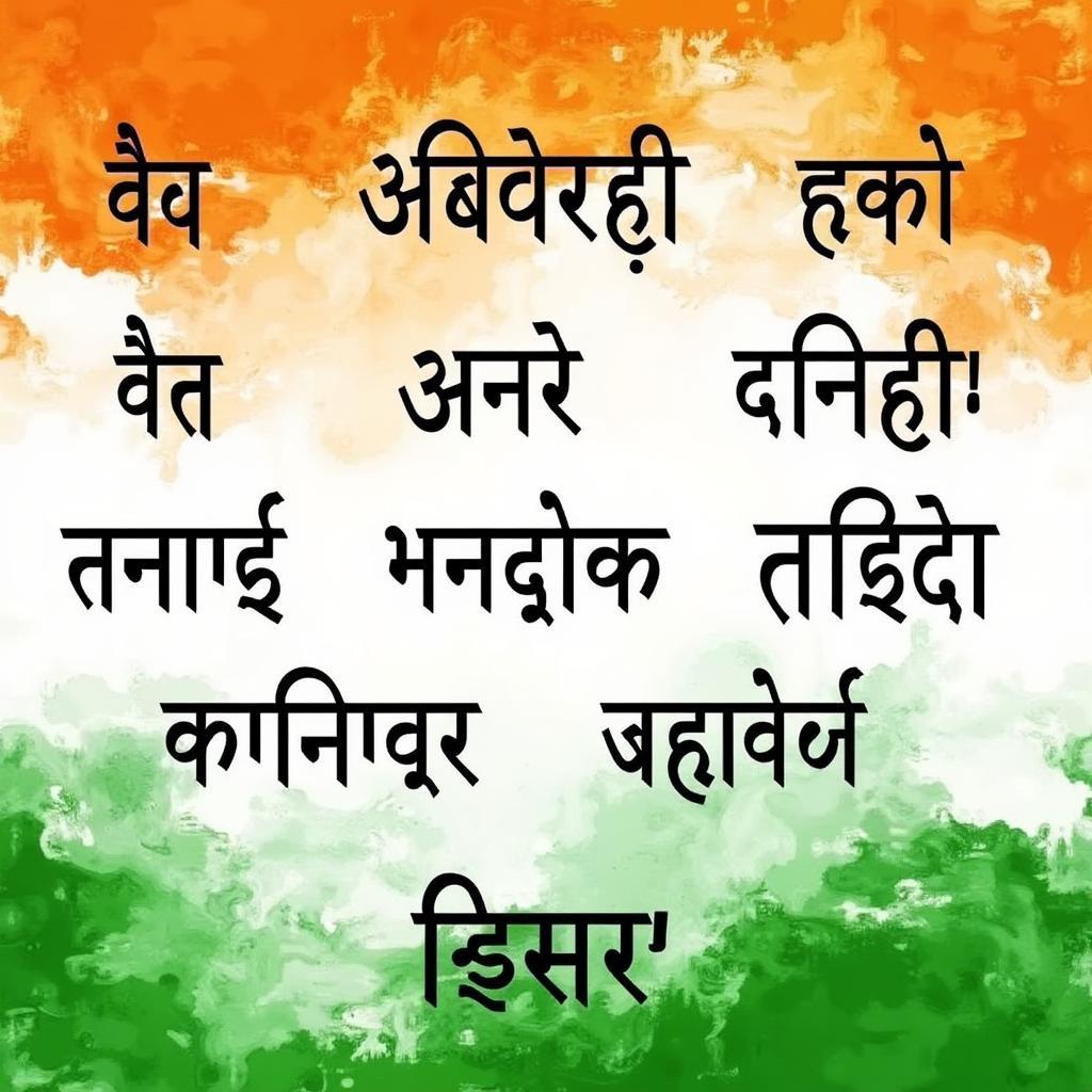 Examples of Jay Hind Sayri