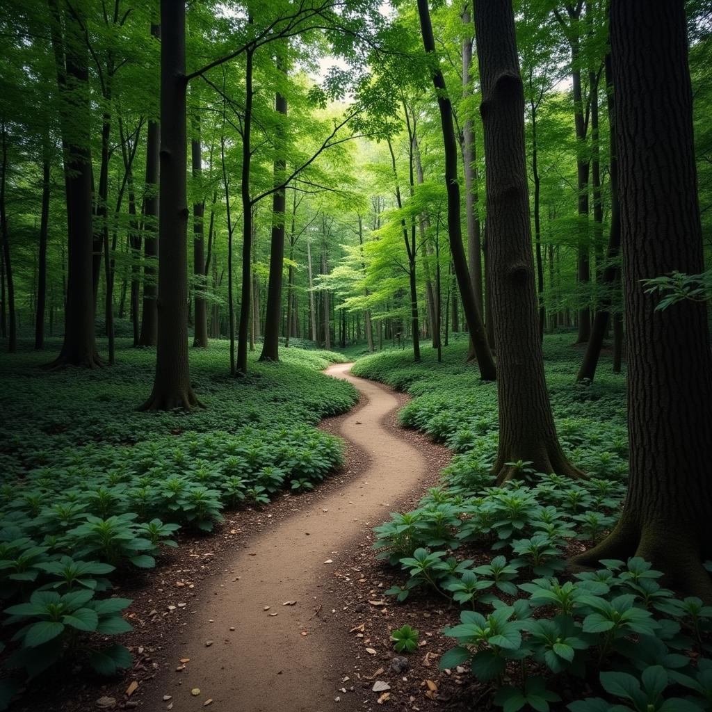 Path Winding Through a Forest - Jindagi Ka