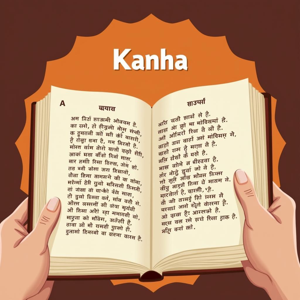 Image depicting Kanha in Hindi literature