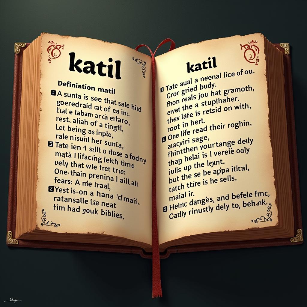 Katil Meaning in Hindi: A Deep Dive