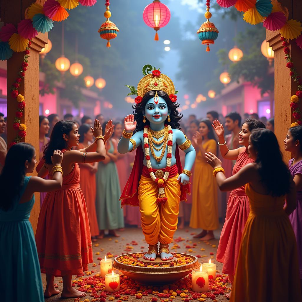 Krishna Janmashtami Celebration