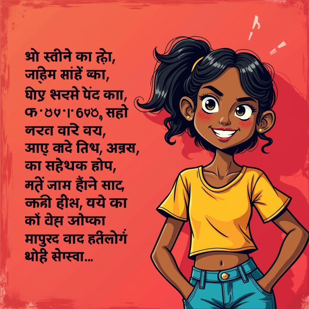 Marathi Girl Attitude Shayari Image