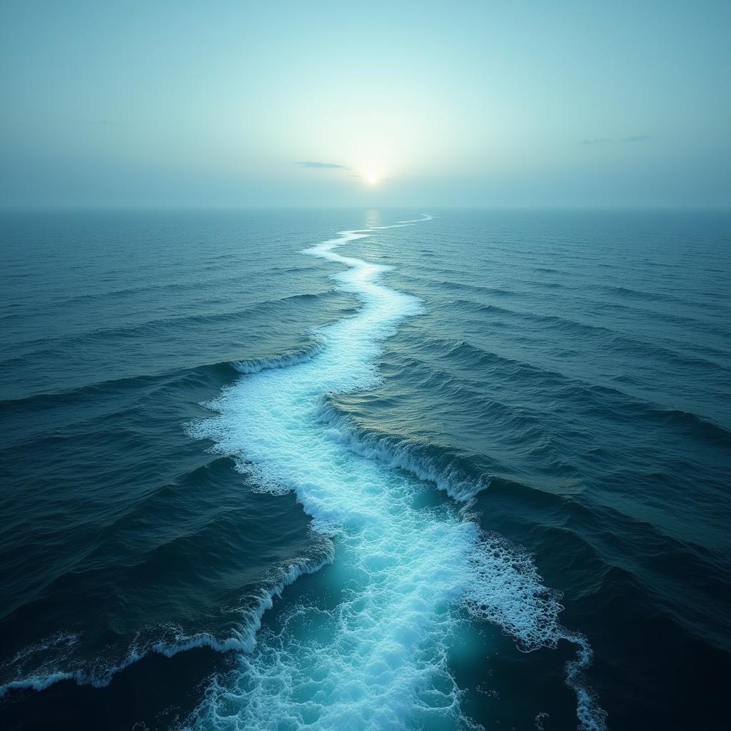 Merging Rivers Ocean Metaphor