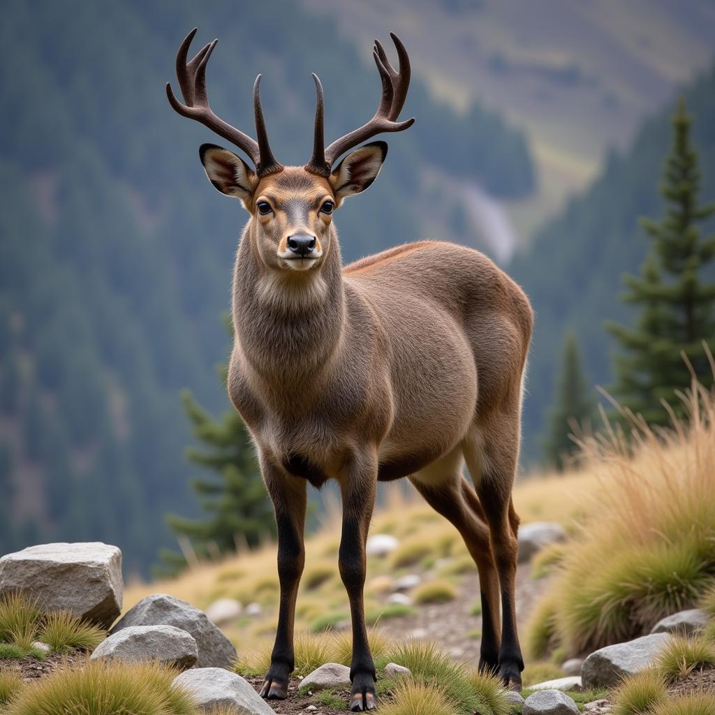 Musk Deer in the Himalayas