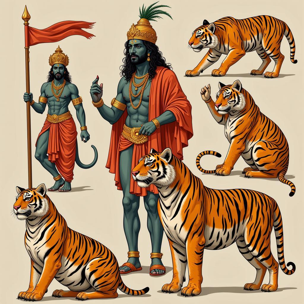 Mythological Tiger Names: Exploring names inspired by ancient legends and folklore.