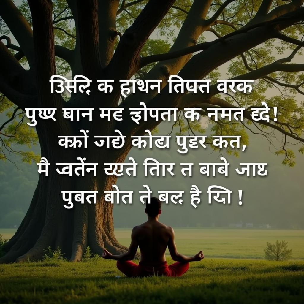 Nature Quotes in Hindi: Inspiration