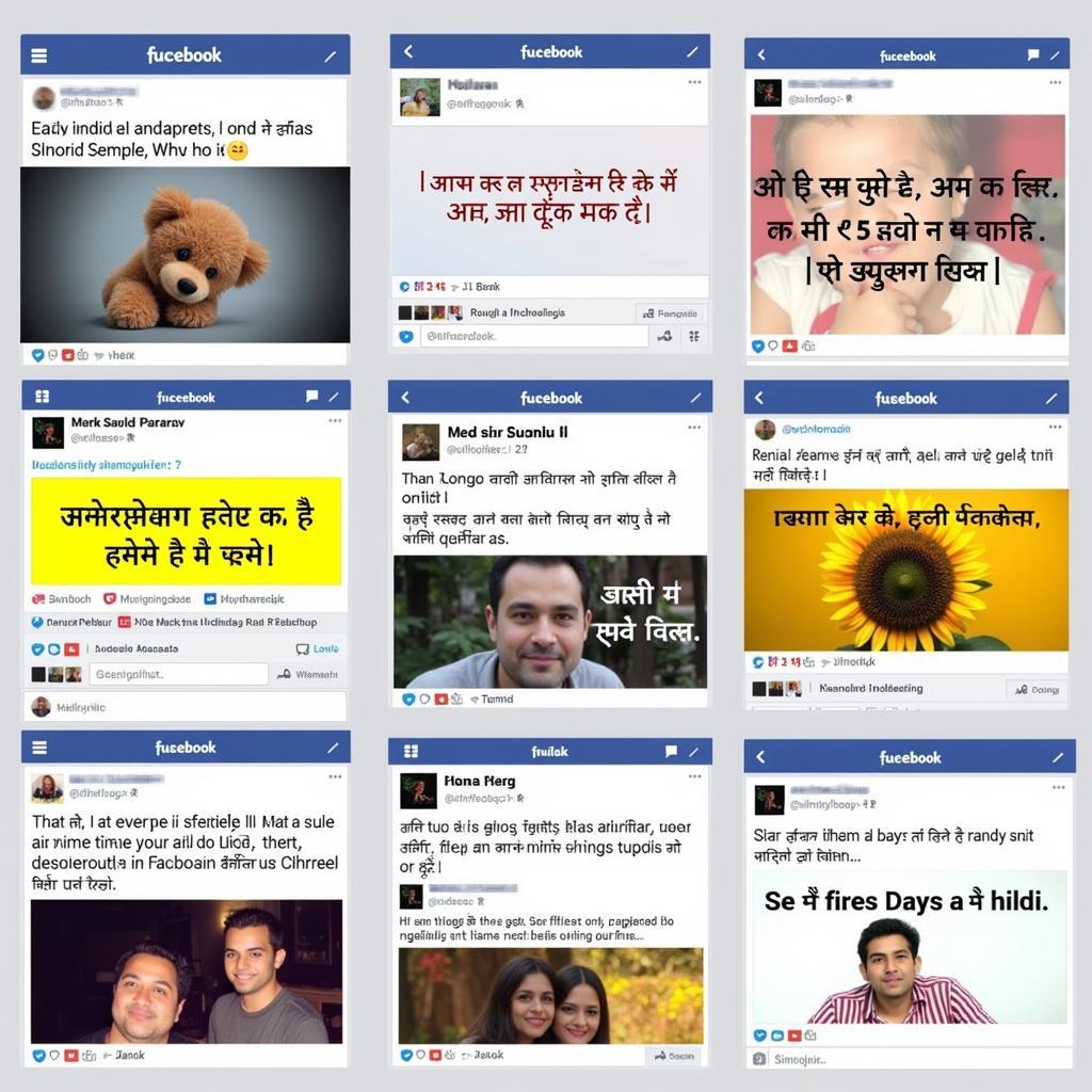 One Line Hindi Captions on Social Media