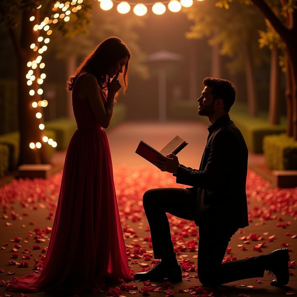 Proposing with Shayari