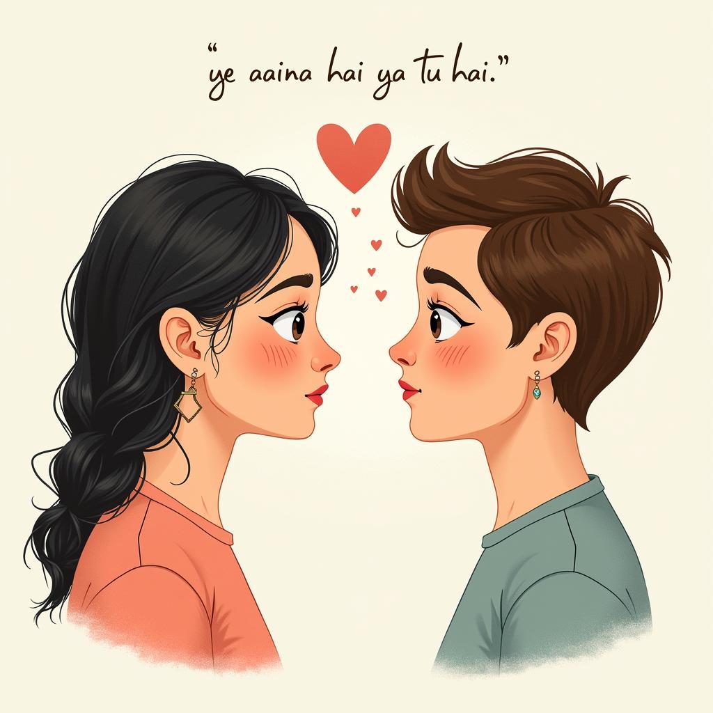 Psychological Mirroring in Love: Connection and "Ye Aaina Hai Ya Tu Hai"