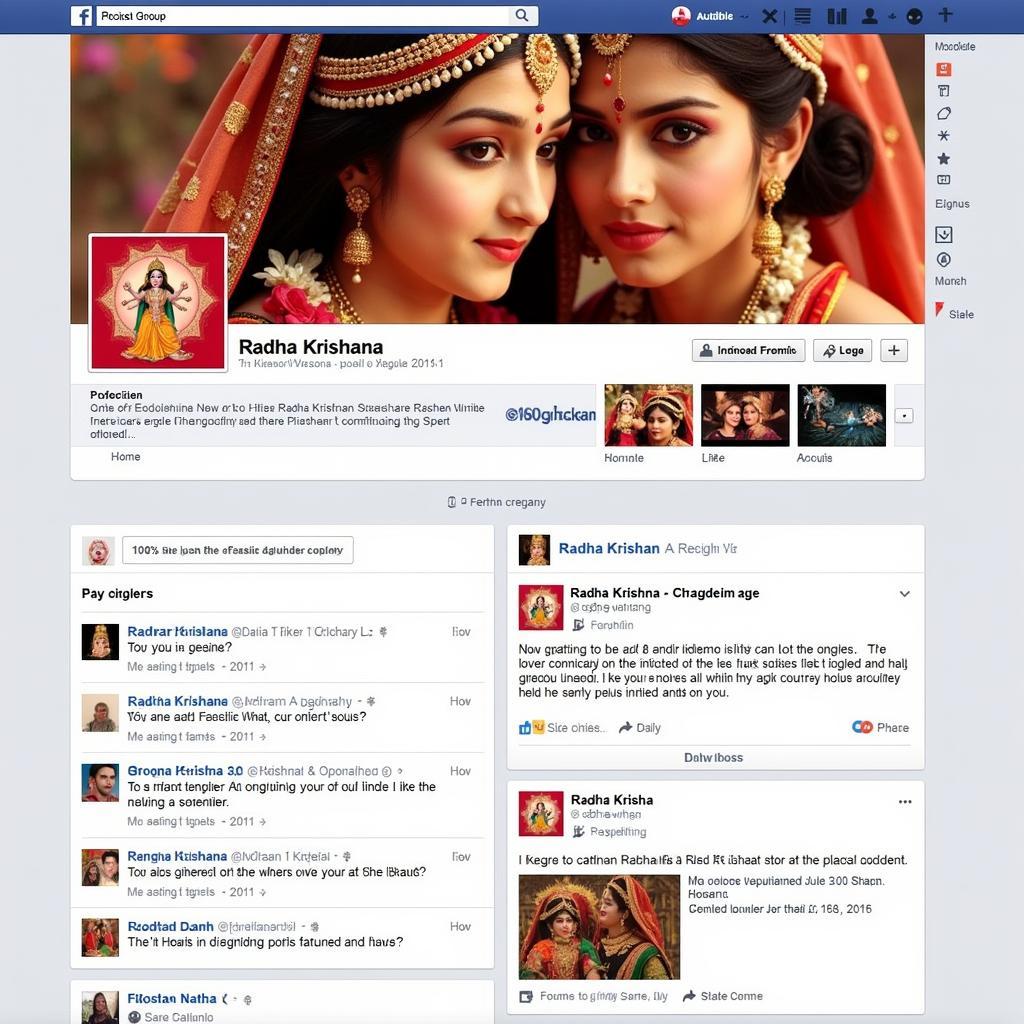 Radha Krishna Facebook Community