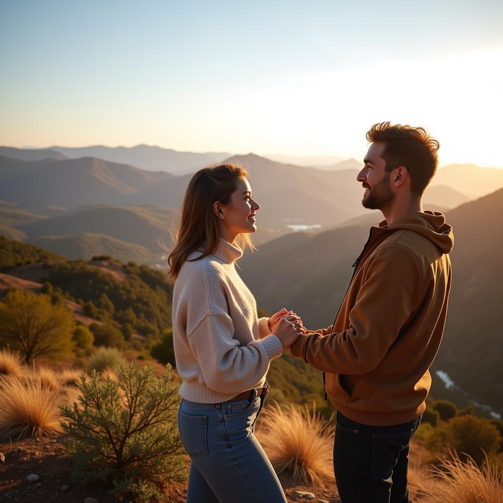 Couple Enjoying a Romantic Getaway