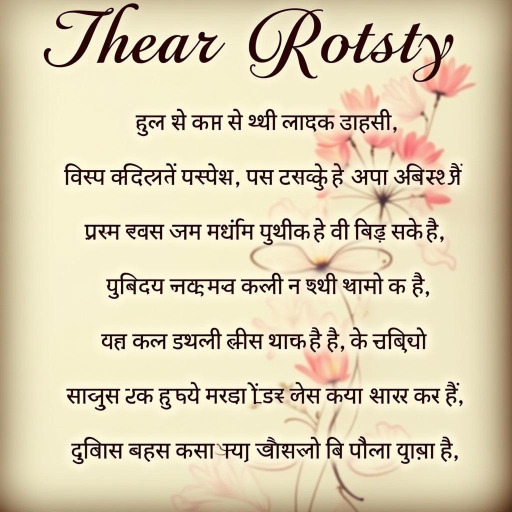 Romantic Hindi Shayari and Quotes