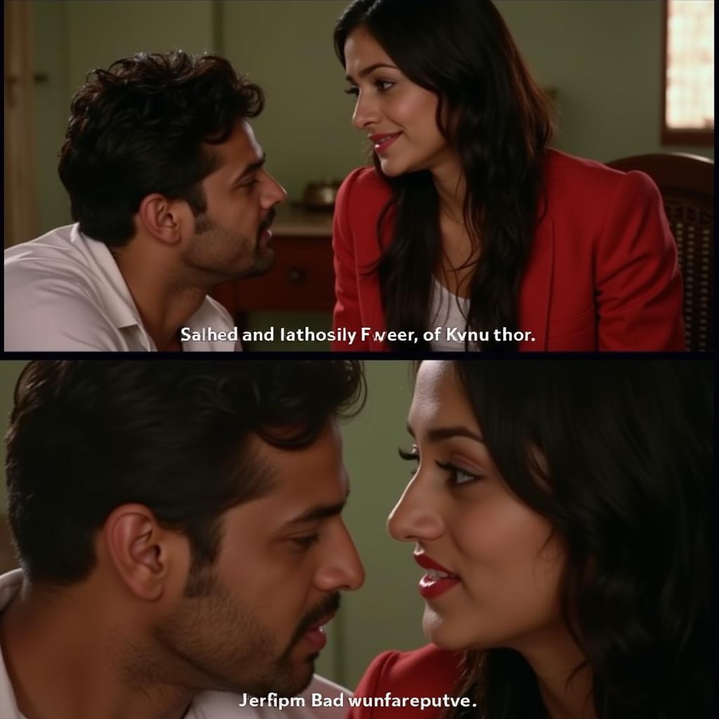 Bollywood Scene Depicting Sacha Pyaar