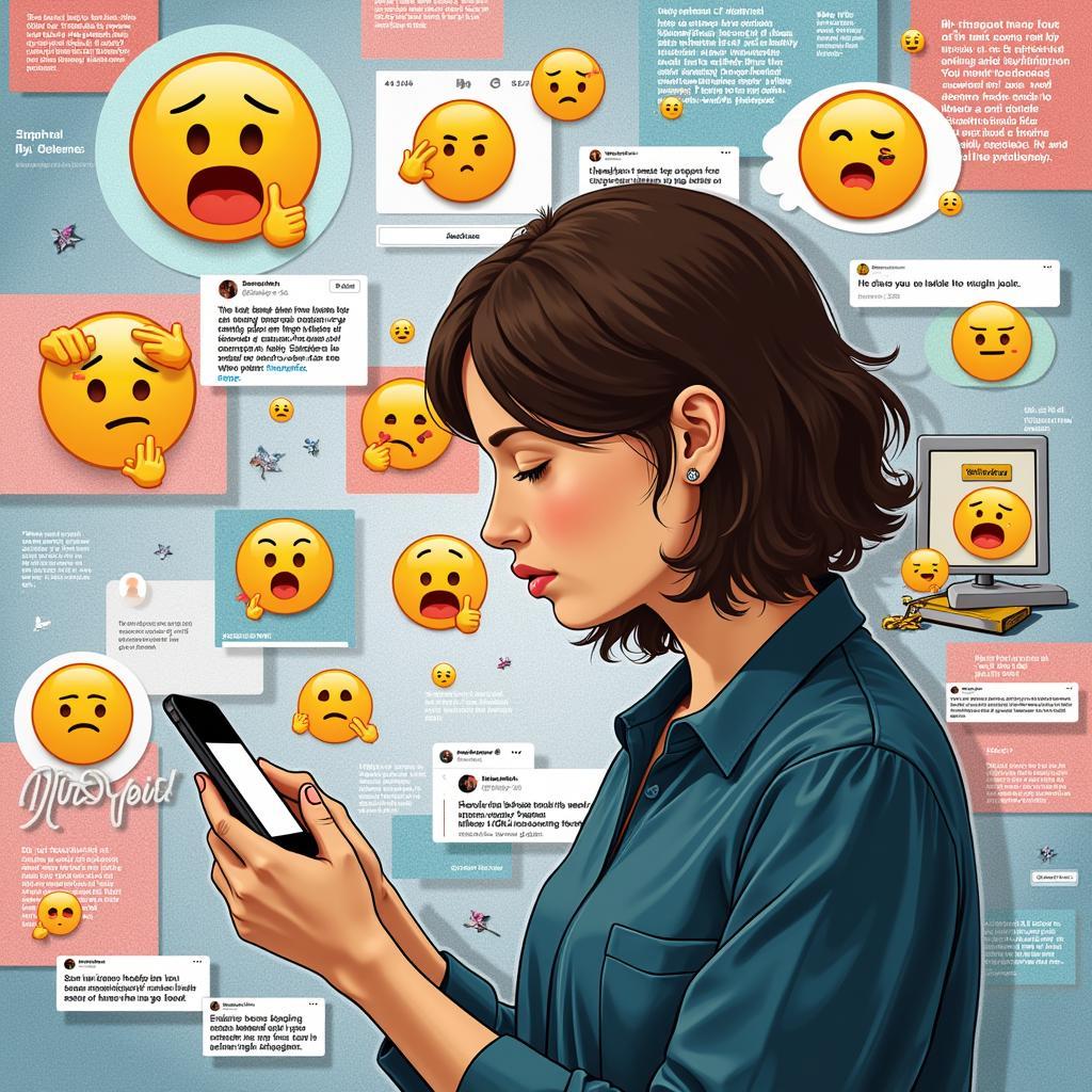 Sad Status Updates on Social Media: Expressing Emotions Online