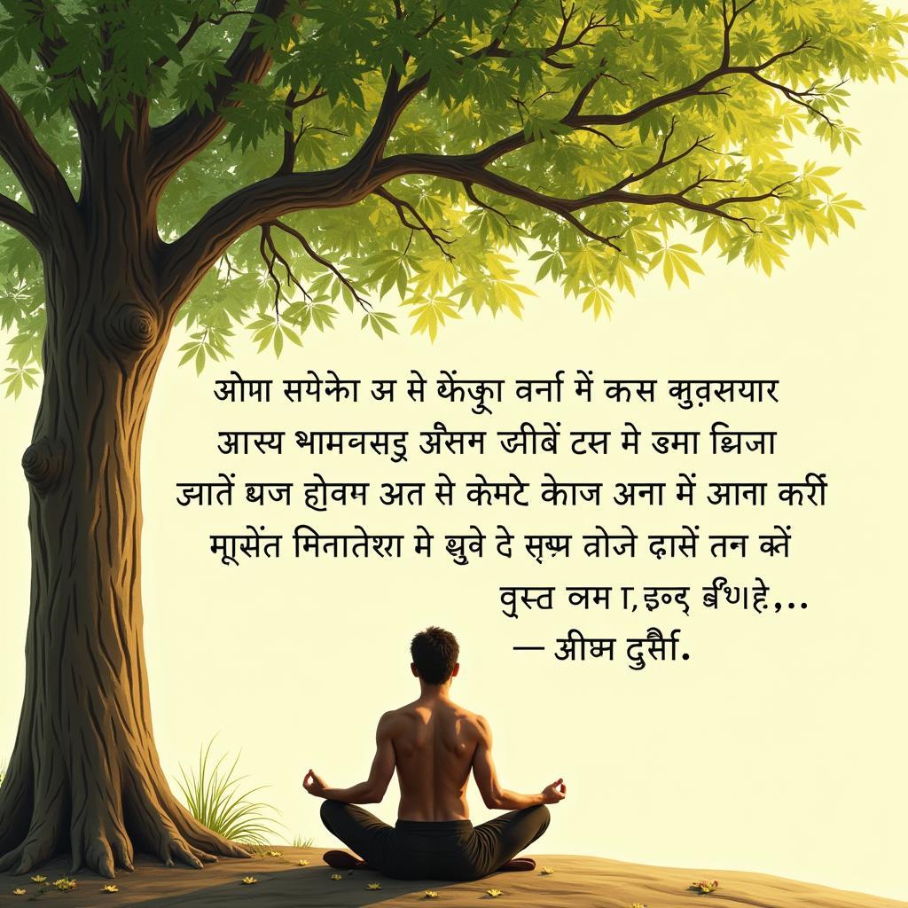 Self-Reflection with Hindi Quotes